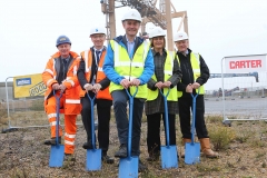 Ground breaking event - O&M base