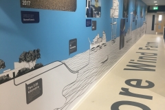 Artwork for the new O&M base interior