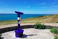 Telescopes funded by Rampion at locations across the south coast