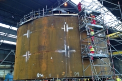 Innovation: Harland and Wolff's mono bucket foundation under fabrication