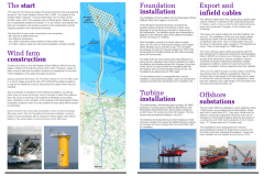 Sheringham Shoal factsheet: factsheets were a cornerstone of the communications throughout development and  construction.